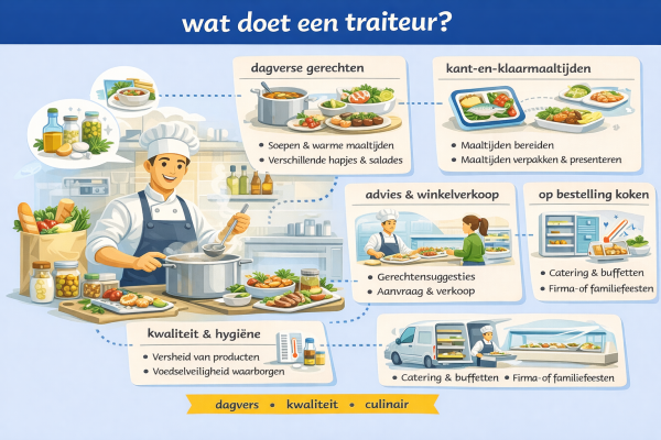 Wat doet een traiteur